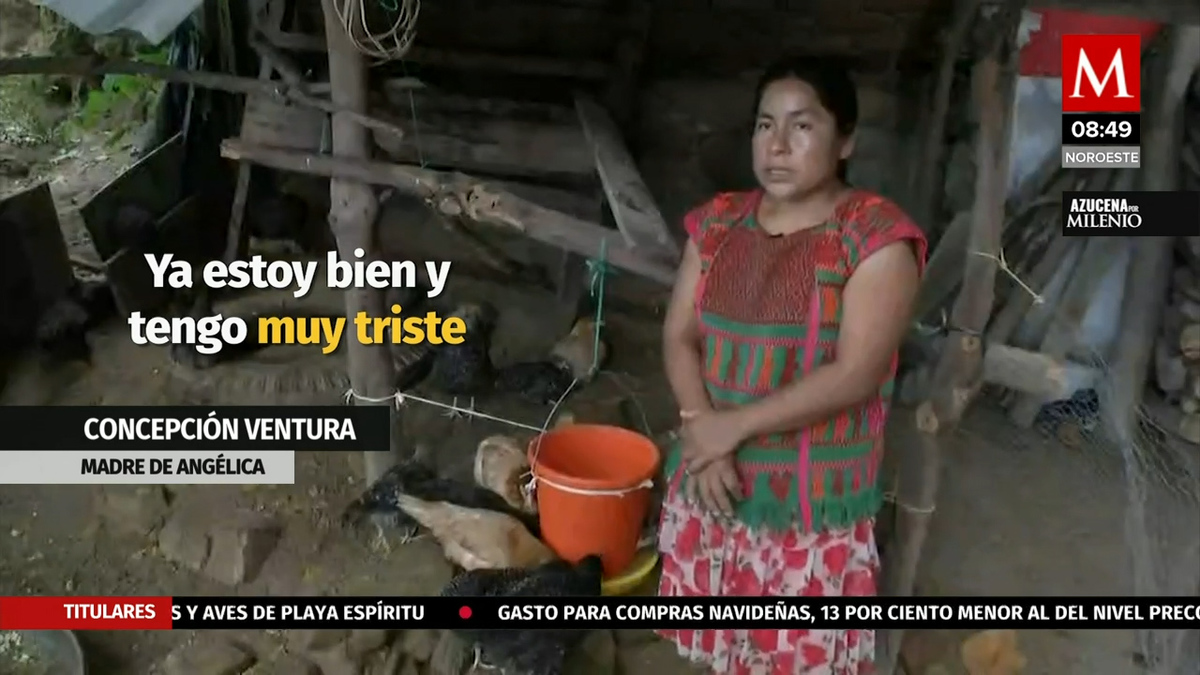 Familia de Angélica corre peligro tras escapar de su suegro; su padre se dice arrepentido