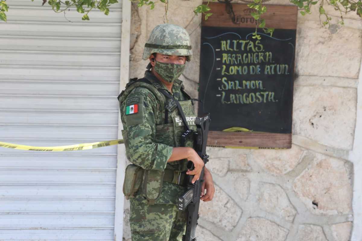 "La Malquerida" sigue asegurado y agentes de la FGE realizaron este martes un peritaje. (Javier Ríos)