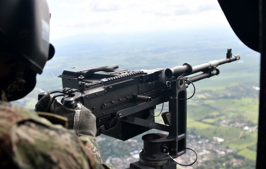 Participaron más de 500 policías y militares de Colombia en el operativo para detener a 'Otoniel'. | AFP