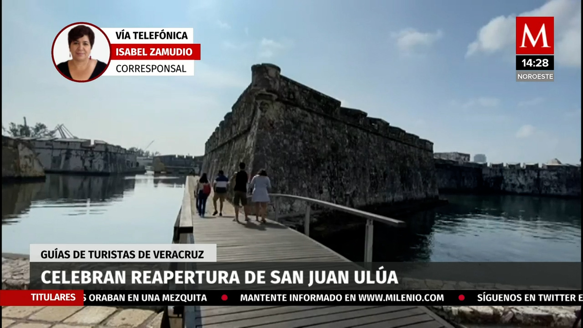 Reabren fuerte de San Juan de Ulúa tras meses cerrado por el coronavirus
