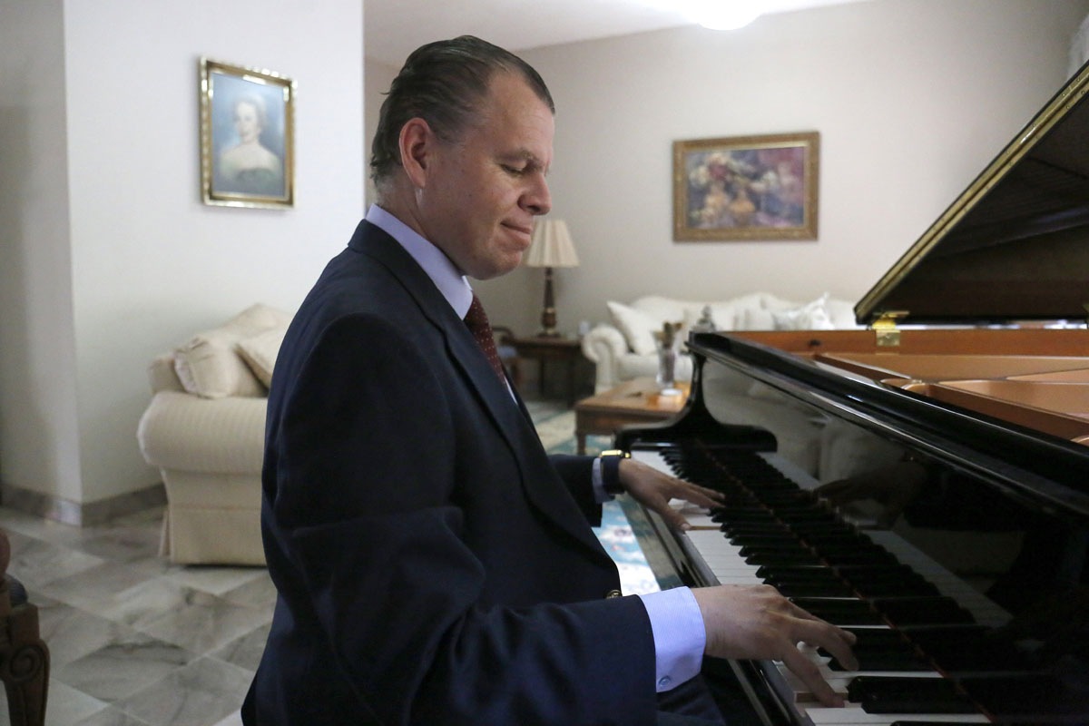 Carlos Silos es apasionado por el piano desde los 6 años. | Rolando Riestra