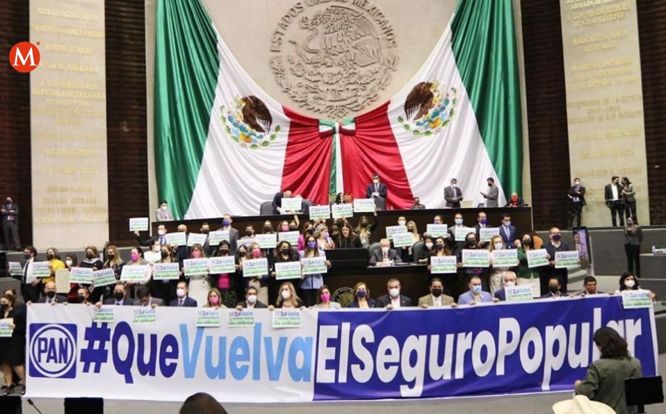 Diputados del PAN exigen el regreso del Seguro Popular (Cortesía)