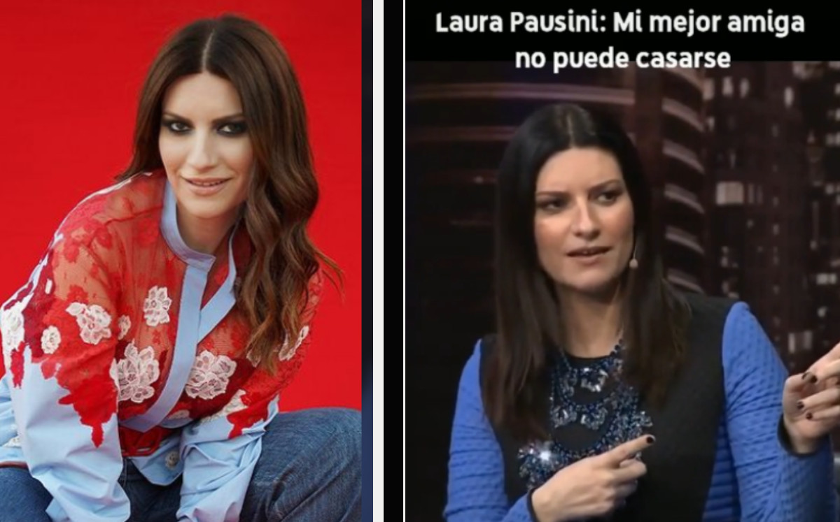 Así fue la vez que Laura Pausini defendió el matrimonio igualitario. (Especial)
