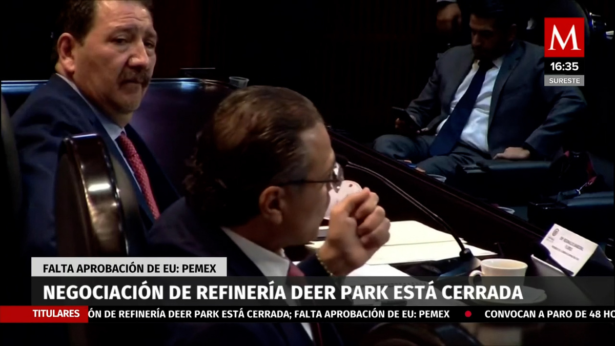 Pemex. Negociación de Deer Park está cerrada: Octavio Romero Oropeza