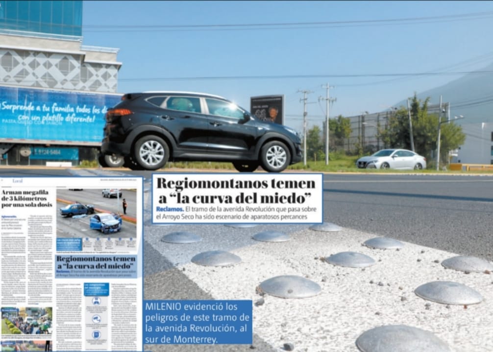 Las pequeñas estructuras fueron colocadas a la altura de la colonia Primavera. Fotos: L. Rocha
