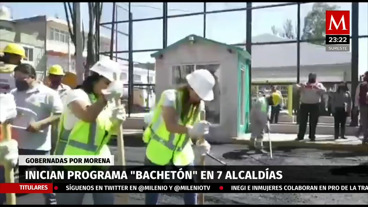 Alcaldes de Morena en CdMx inician programa "Bachetón" en GAM