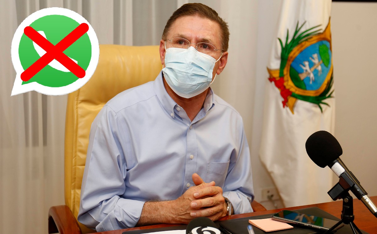 José Rosas Aispuro Torres, denunció que su cuenta de WhatsApp fue hackeada. (Especial)