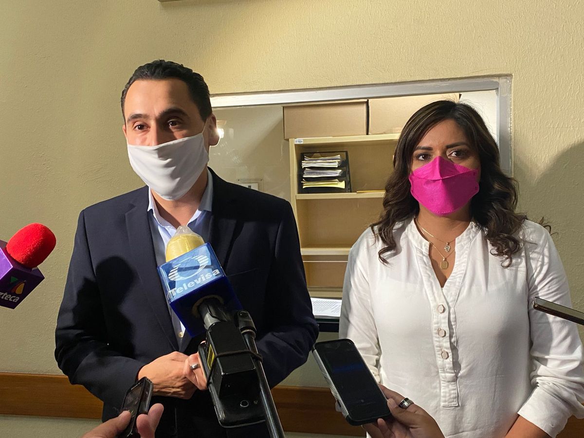 Luis Susarrey, del PAN, señaló que han existido algunos abusos por parte de los diputados del PRI. Foto: Kevin Recio