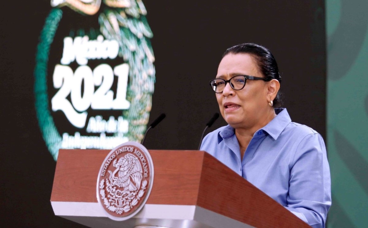 Rosa Icela Rodríguez negó que Mario Aburto esté incomunicado. | Cuartoscuro