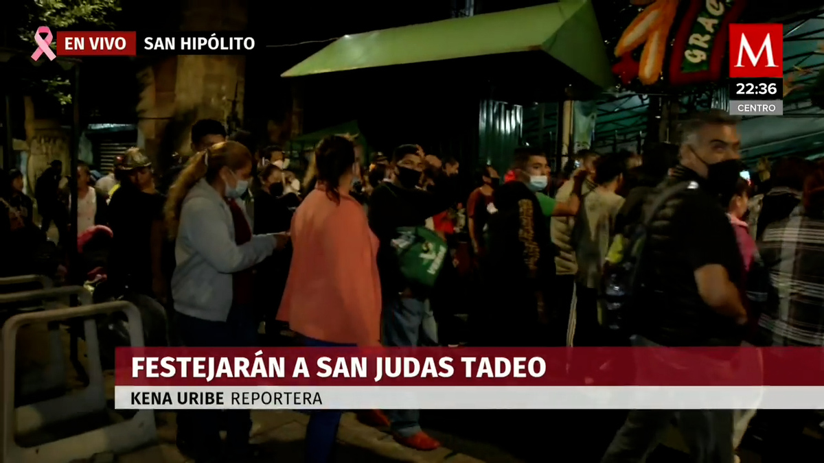Día de San Judas Tadeo: Avenidas cerradas en CdMx por la celebración