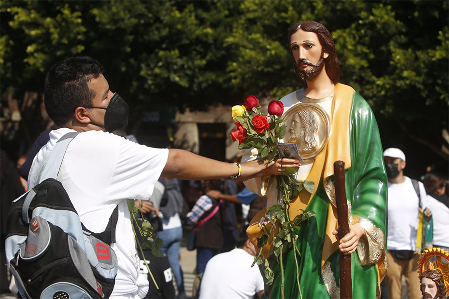 San Judas Tadeo también es conocido como el Santo Patrón de las causas difíciles. | Ariana Pérez