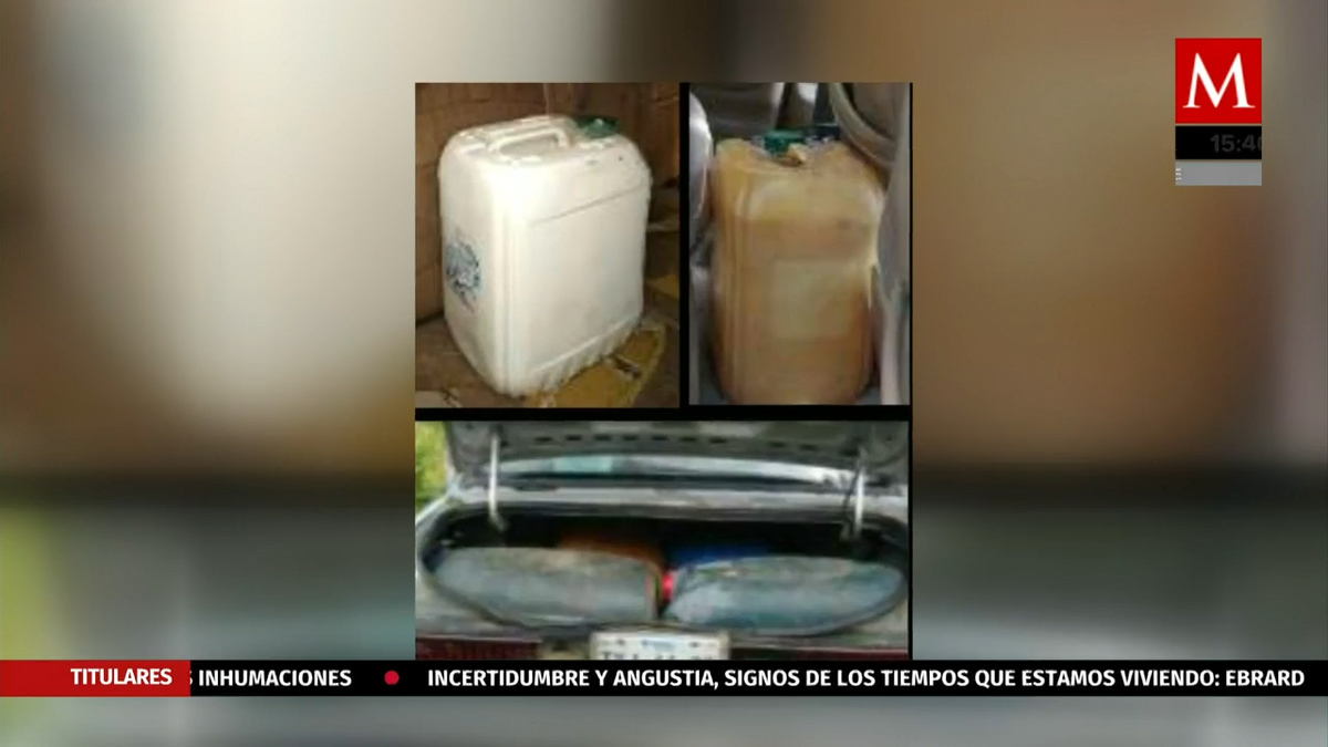 Aseguran toma clandestina y combustible en Veracruz