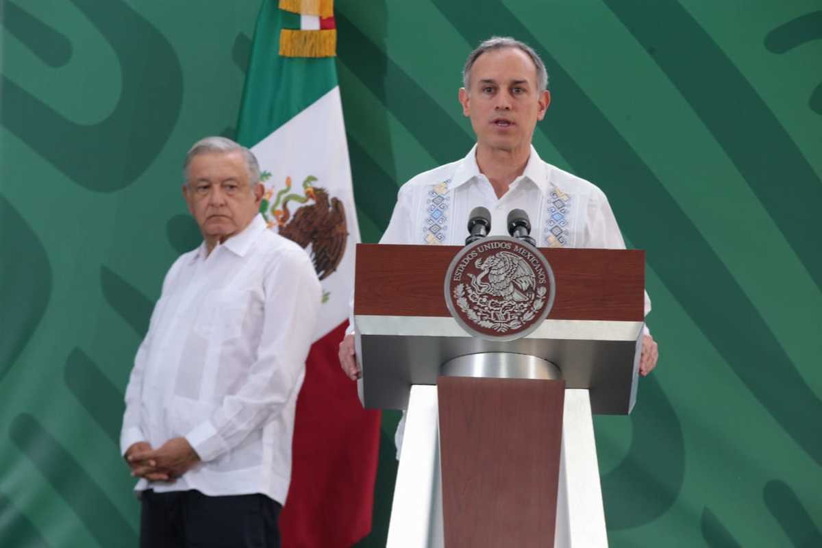 Hugo López-Gatell en la conferencia matutina desde Campeche | Jesús Quintar