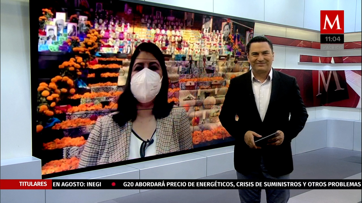 Inauguran ofrenda y exposición por Día de Muertos en el Senado