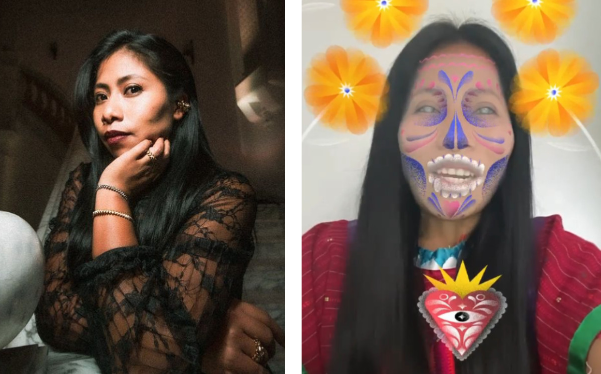 Yalitza Aparicio se convierte en Catrina por Día de Muertos. (Especial)