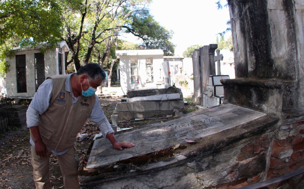 Arte fúnebre del Panteón Municipal de Puebla | Melanie Torres