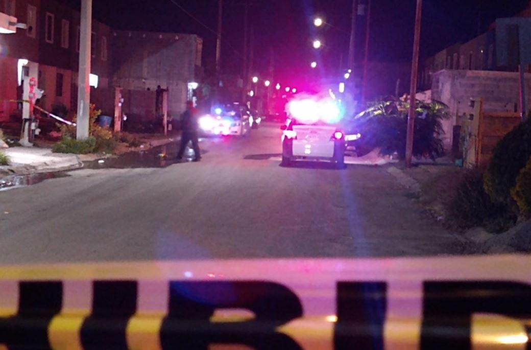 Asesinan a cuatro hombres tras ataque a balazos en García, NL. Foto: Israel Santacruz.