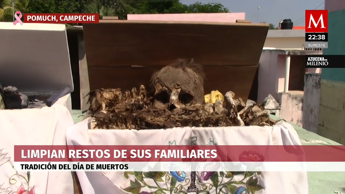 Habitantes acuden a los panteones a limpiar los restos