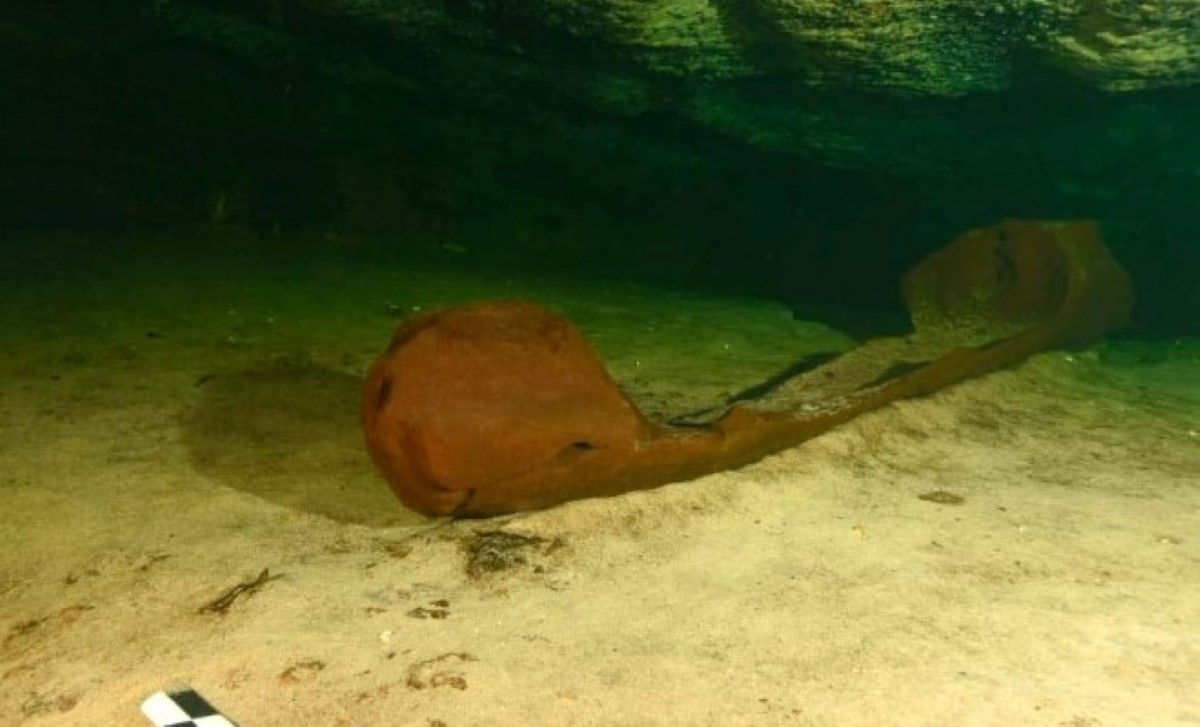 La canoa fue hallada en buenas condiciones en Yucatán. | INAH