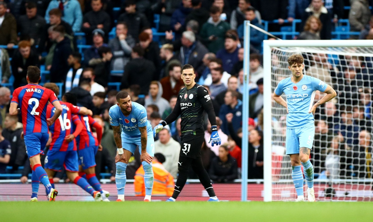 El Manchester City cae ante el Crystal Palace (Reuters)