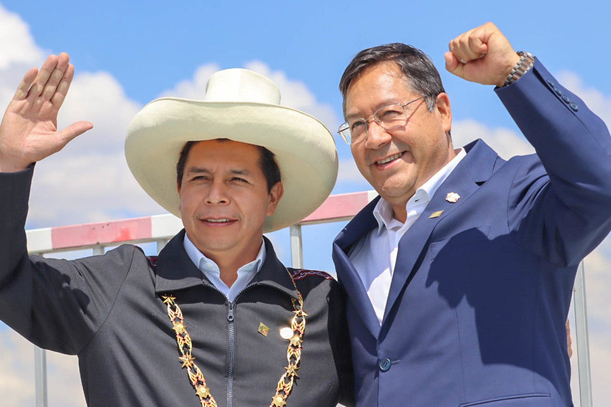 Los presidentes acordaron la agenda de trabajo binacional | Twitter/@LuchoXBolivia