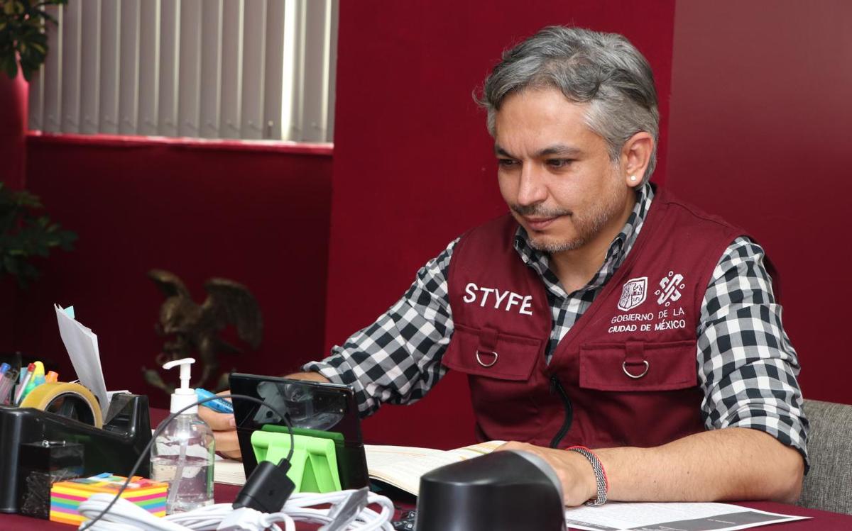 Secretario de Trabajo y Fomento al Empleo de la Ciudad de México (STYFE), José Luis Rodríguez