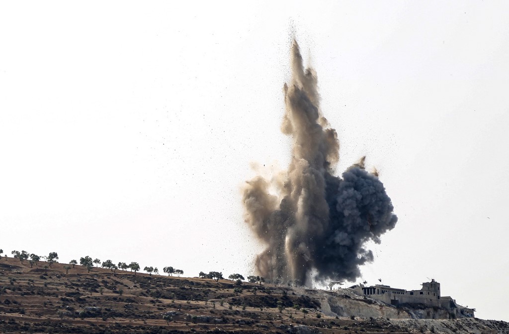 Siria indicó que Israel lanzó misiles tierra-tierra desde el norte de la Palestina ocupada. (AFP)