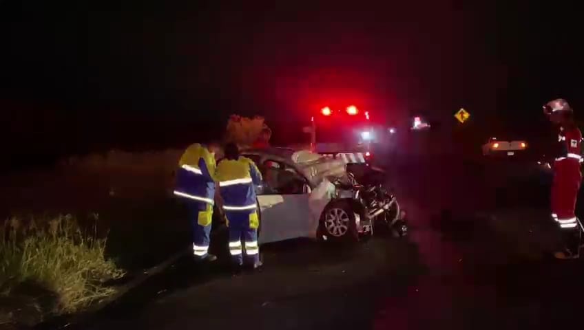 El incidente vial ocurrió en el sentido del entronque de la carretera a Cajititlán hacia el Área Metropolitana de Guadalajara