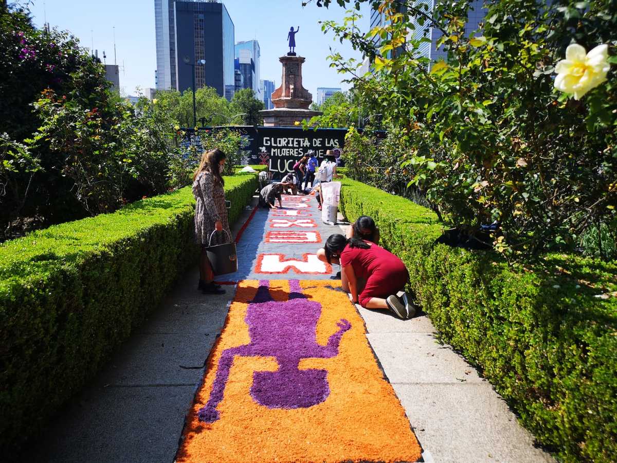 Ofrenda "México feminicida"
