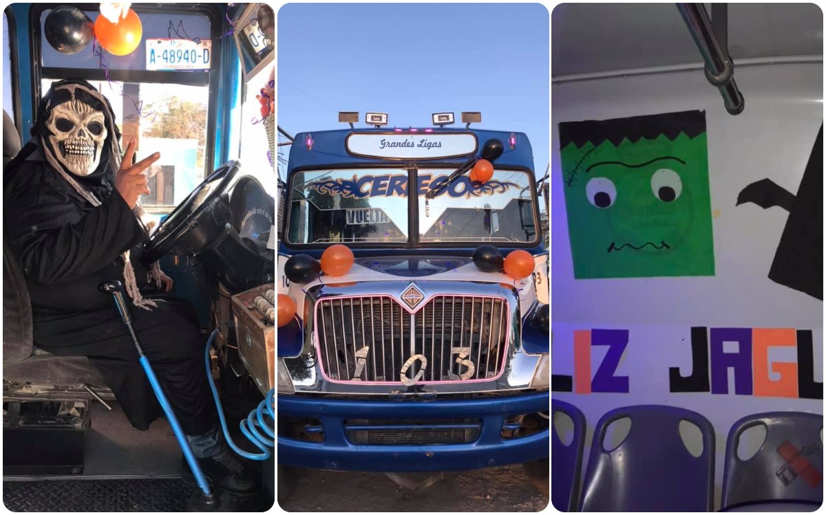 Paloma de la Vara es una chofer de un autobús de ruta Cereso. (Especial)