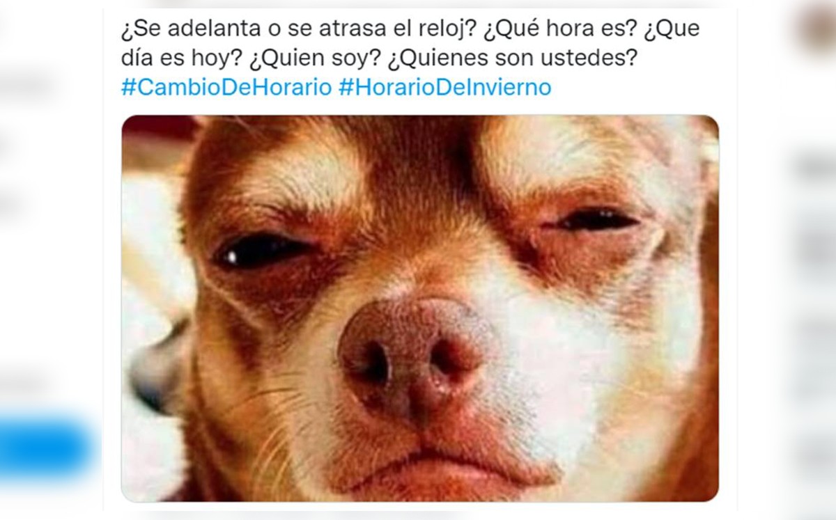 Redes reaccionan con memes a cambio de horario (Especial).