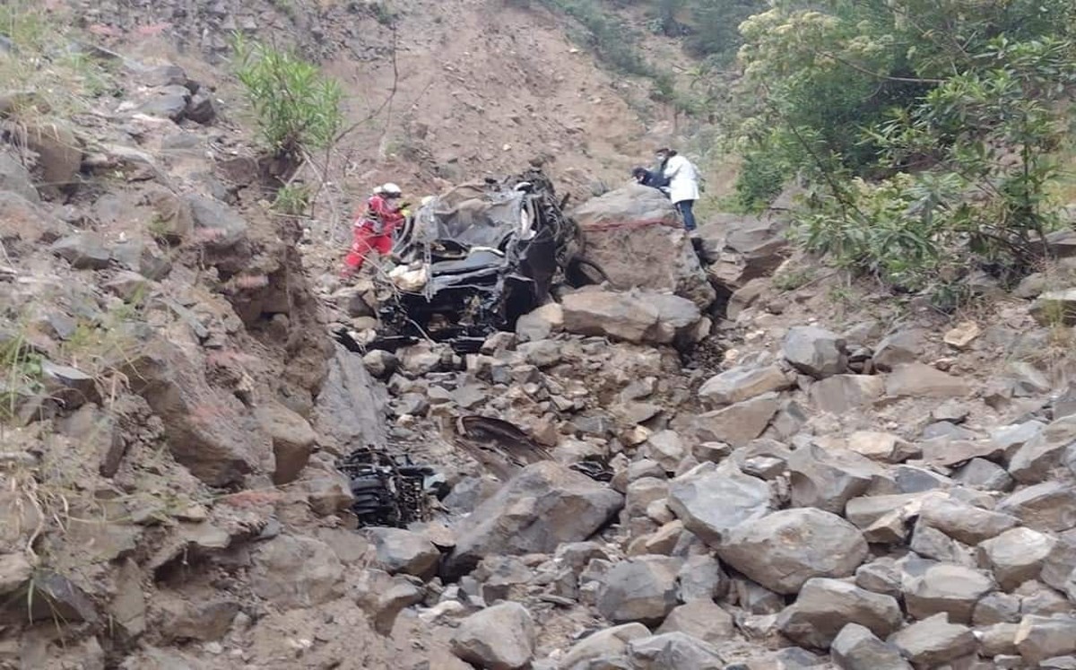 Accidentes carreteros en Hidalgo. (Especial)