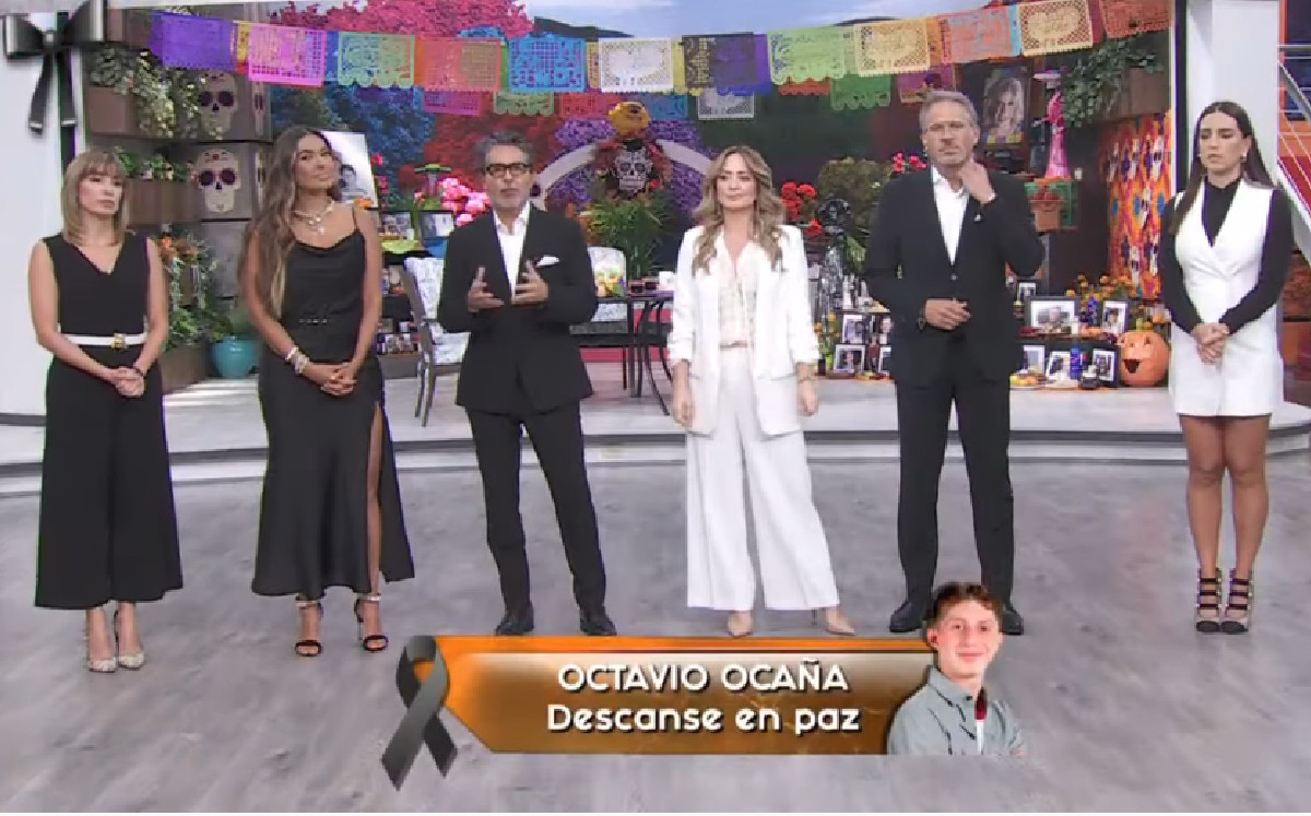 Conductores del programa Hoy dedican emotivo homenaje a Octavio Ocaña, Benito de Vecinos. (Especial)