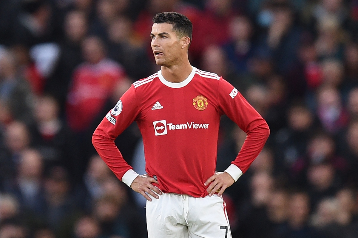 Cristiano Ronaldo, delantero del Manchester United (AFP)