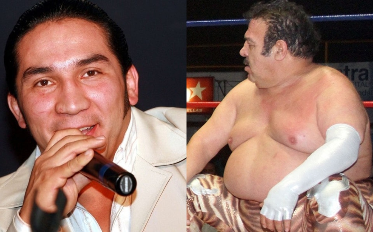 El Hijo del Perro Aguayo y Súper Porky (Mexsport/Fototeca Milenio)