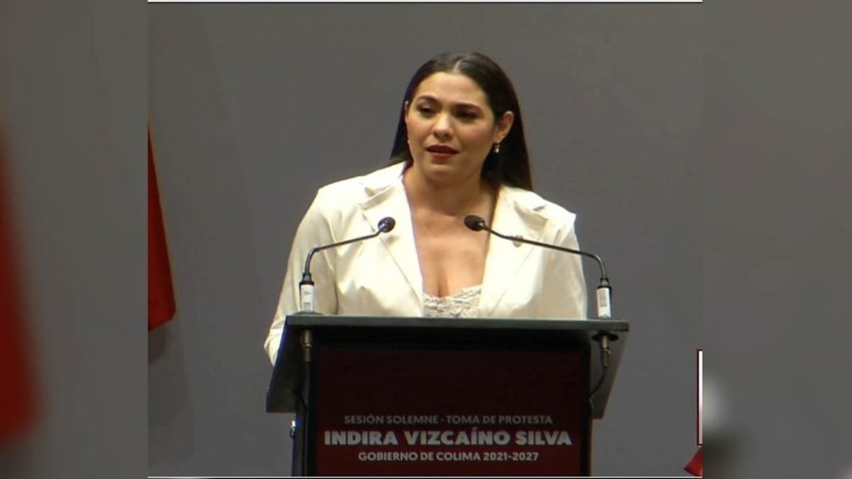 Indira Vizcaíno rinde protesta como gobernadora de Colima