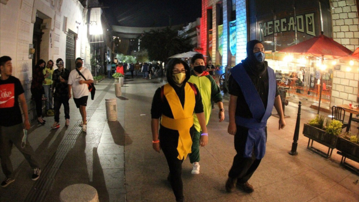 Más de 15 mil personas celebraron Halloween en Tijuana
