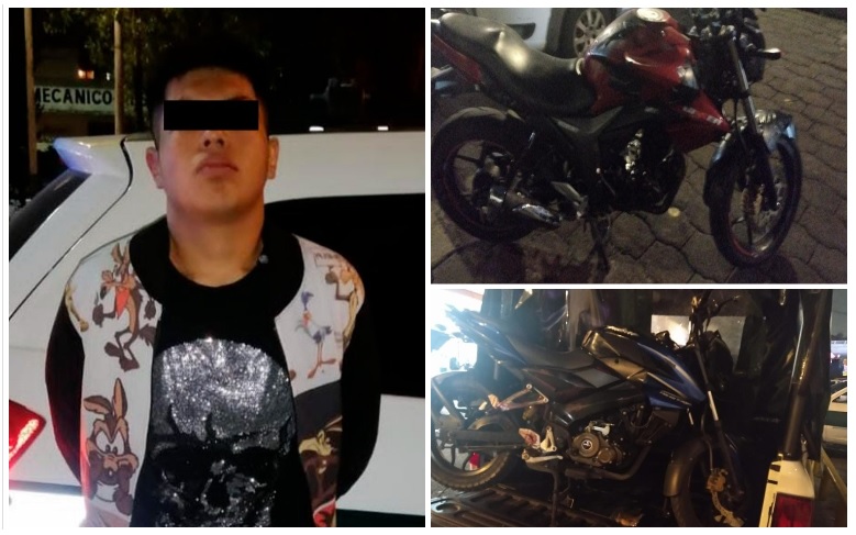 Uno de los posibles implicados resultó herido; quedó bajo custodia policial. | Fotos SSC de CdMx