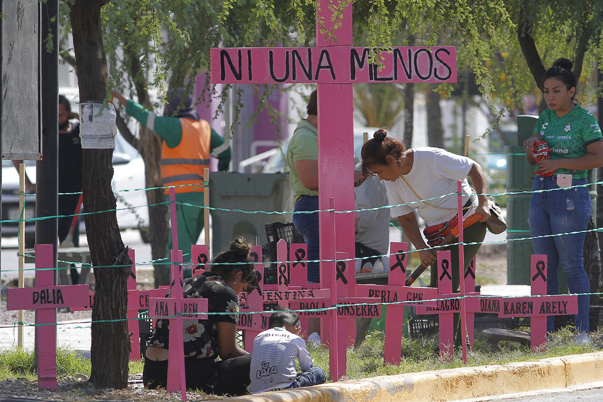 La colectiva Madres Poderosas colocará un altar para recordar a víctimas de feminicidio. | Manuel Guadarrama