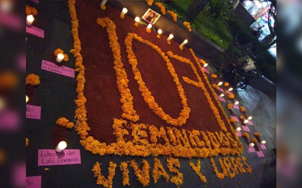 Las colectivas exigieron justicia para las víctimas por la violencia feminicida. (Especial)