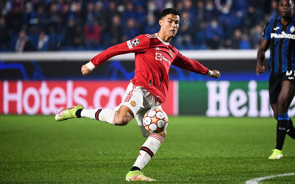Cristiano Ronaldo empató sobre la hora para el United (AFP)