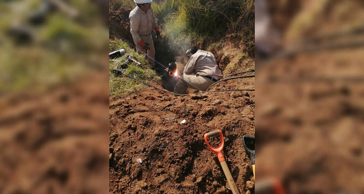 Descubren toma clandestina en Tlaxcala. / Especial.