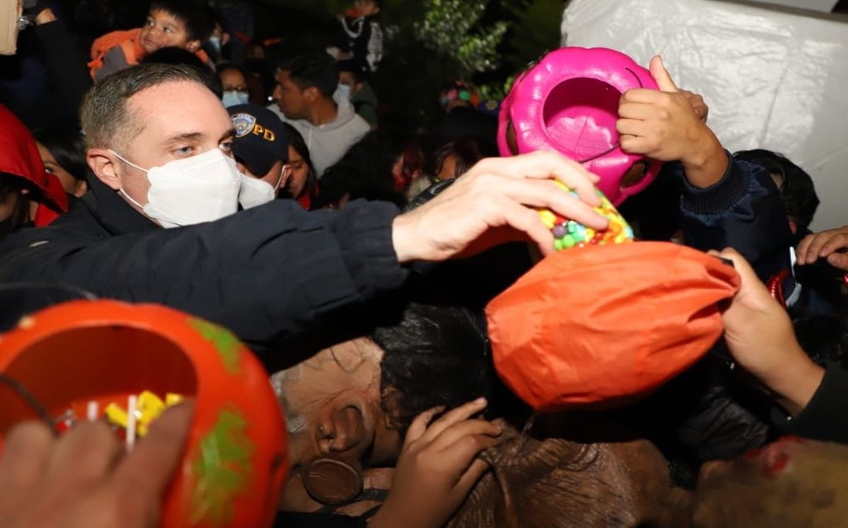 Entrega de calaverita en Cuajimalpa
