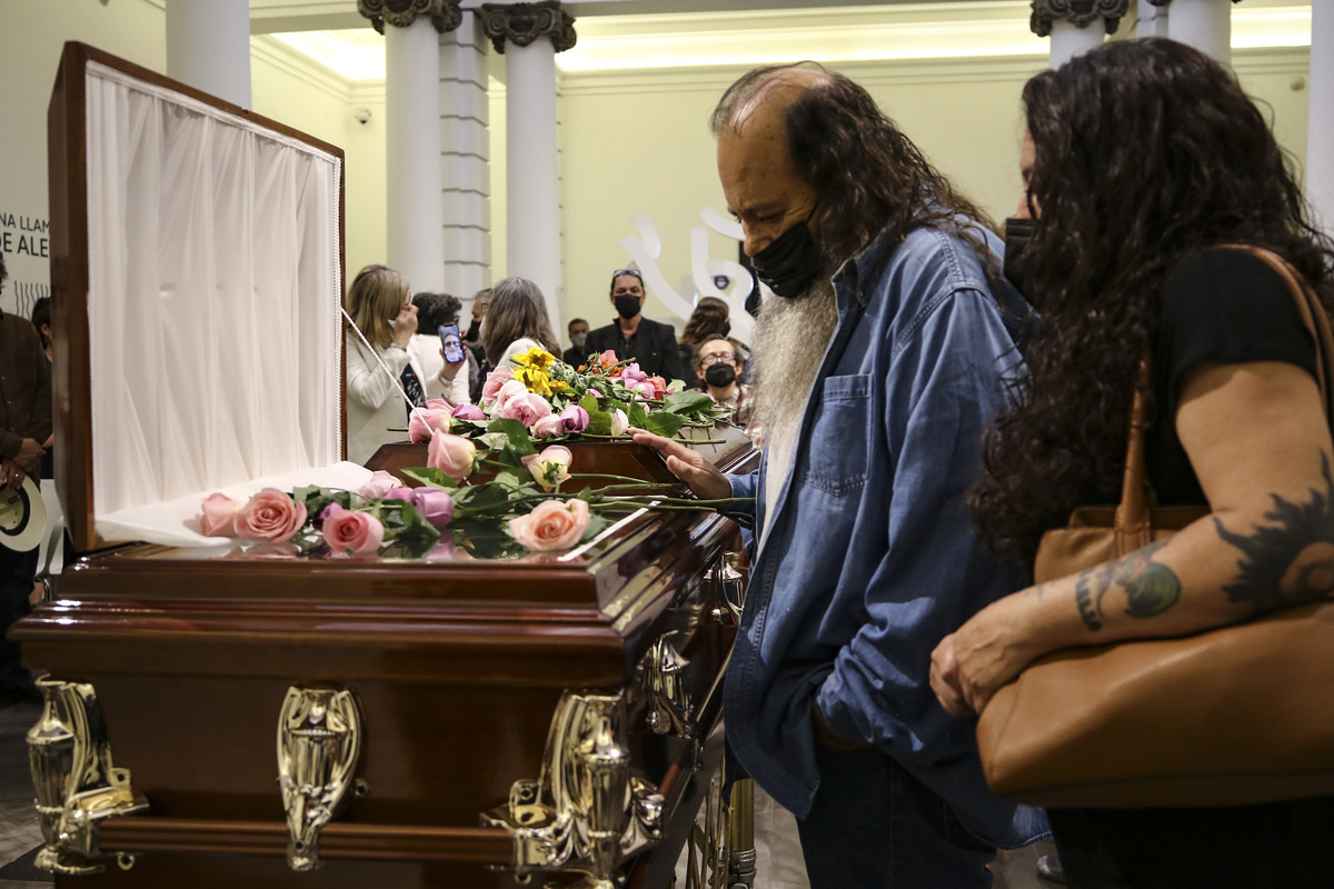 El homenaje con cuerpo presente a Martha Pacheco se realizó este mediodía en el MUSA (Cortesía)