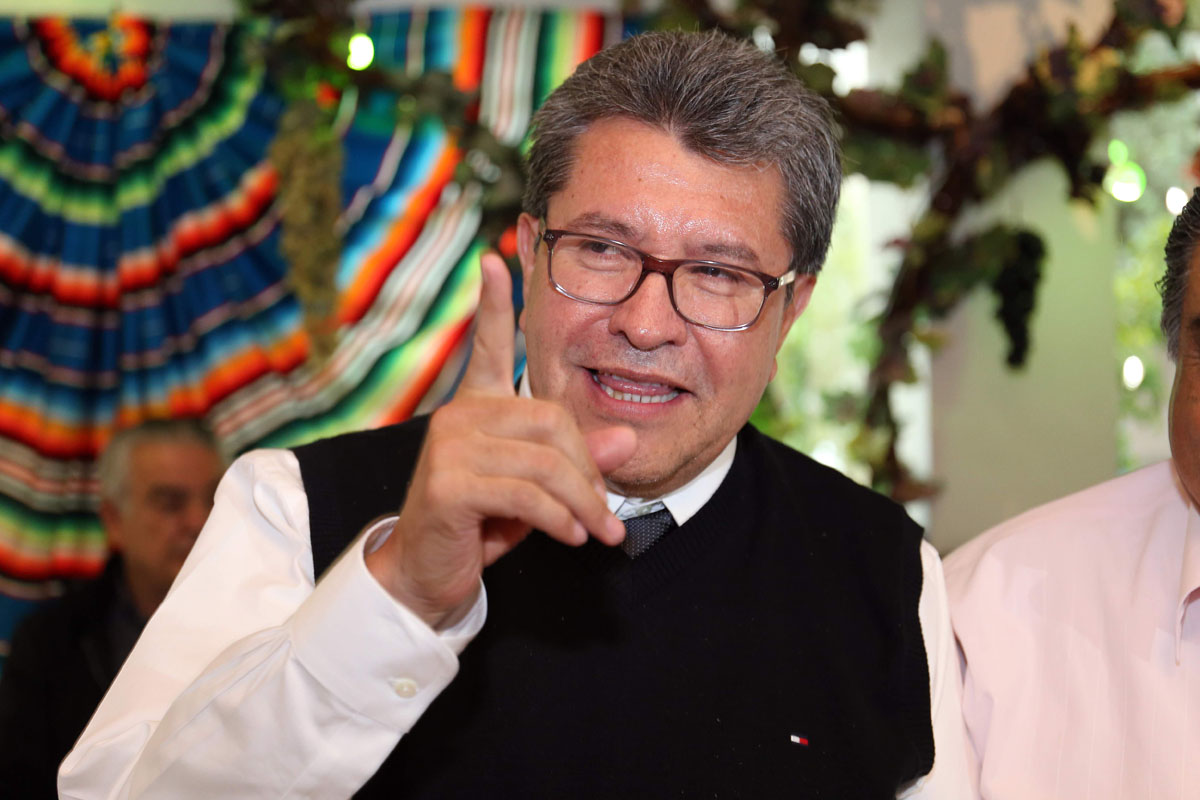 Ricardo Monreal Ávila confía en el triunfo de su partido en las elecciones de 2022. | Rolando Riestra