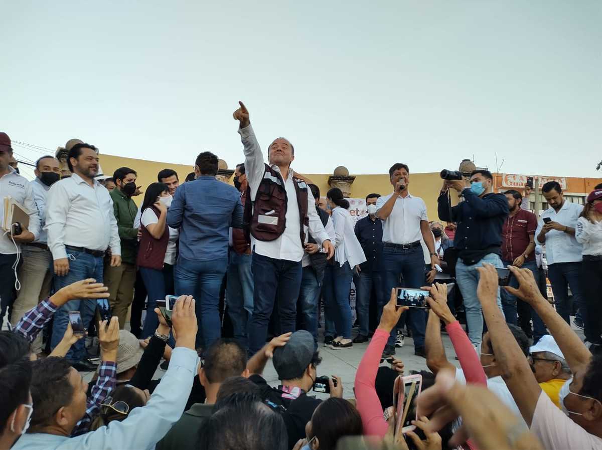 Arranque de campaña de Alberto Maldonado. (Martín Patiño)
