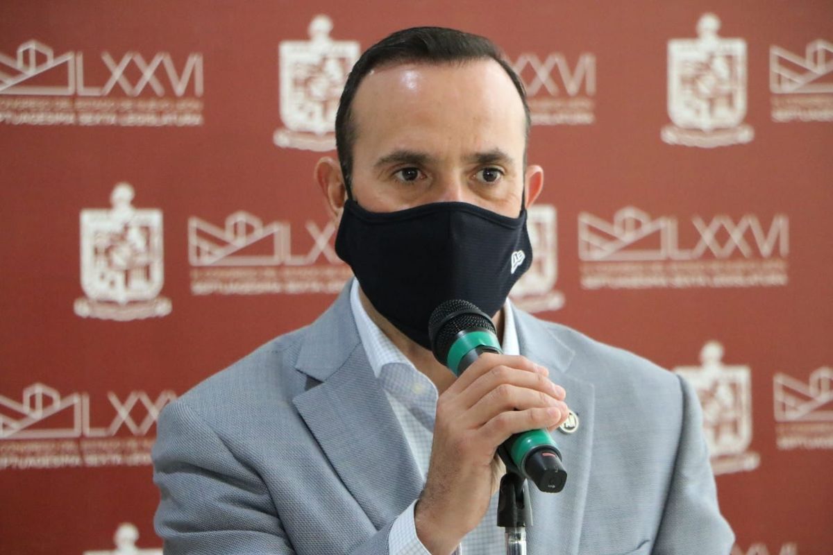 Carlos de la Fuente, coordinador del Partido Acción Nacional (PAN) en Nuevo León. Foto: Especial.