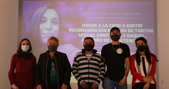 Los familiares de Judy Raquel aseguran que ella es inocente del asesinato de la rectora Guadalupe Martínez. (Especial)