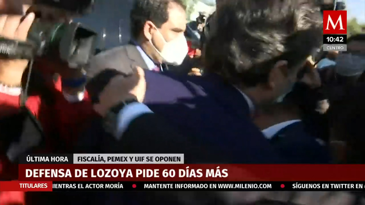 FGR, PEMEX y UIF se oponen a ampliación de plazo de Lozoya