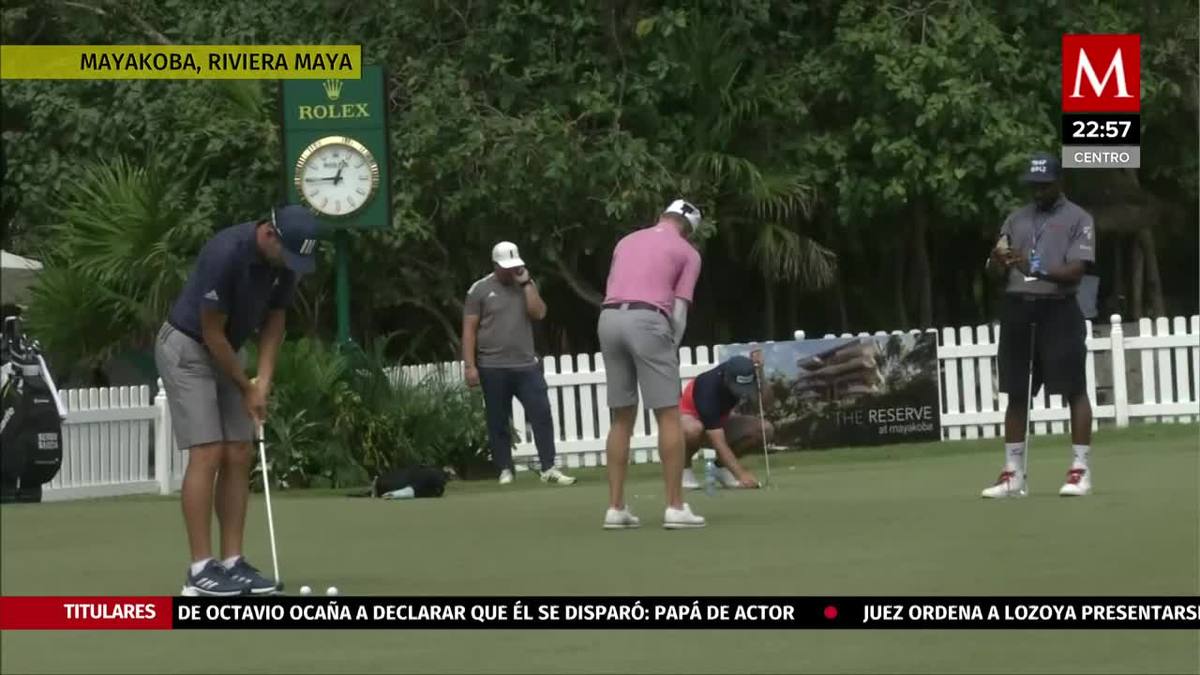 El golf mexicano presente en el inicio de actividades de Mayackoba